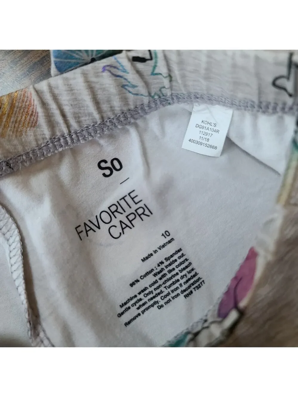 SO Girls Legging Capris Size 10 Bundle NWOT